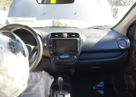 2021 Mitsubishi Mirage Carbonite Edition/Es/Le from USA, damaged, VIN ML32AUHJ2MH008735